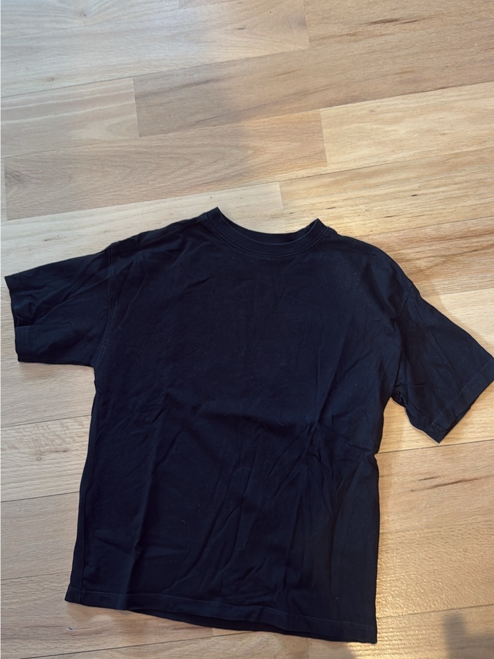 Zara Black Short Sleeve Tee - Kids